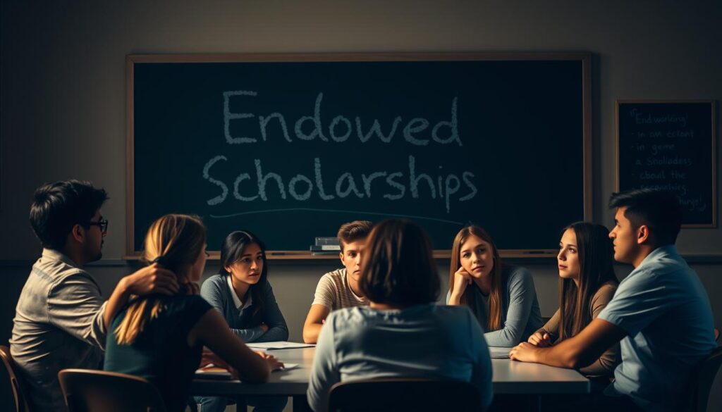 misconceptions about endowed scholarships