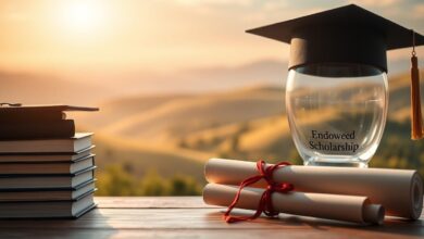what is an endowed scholarship